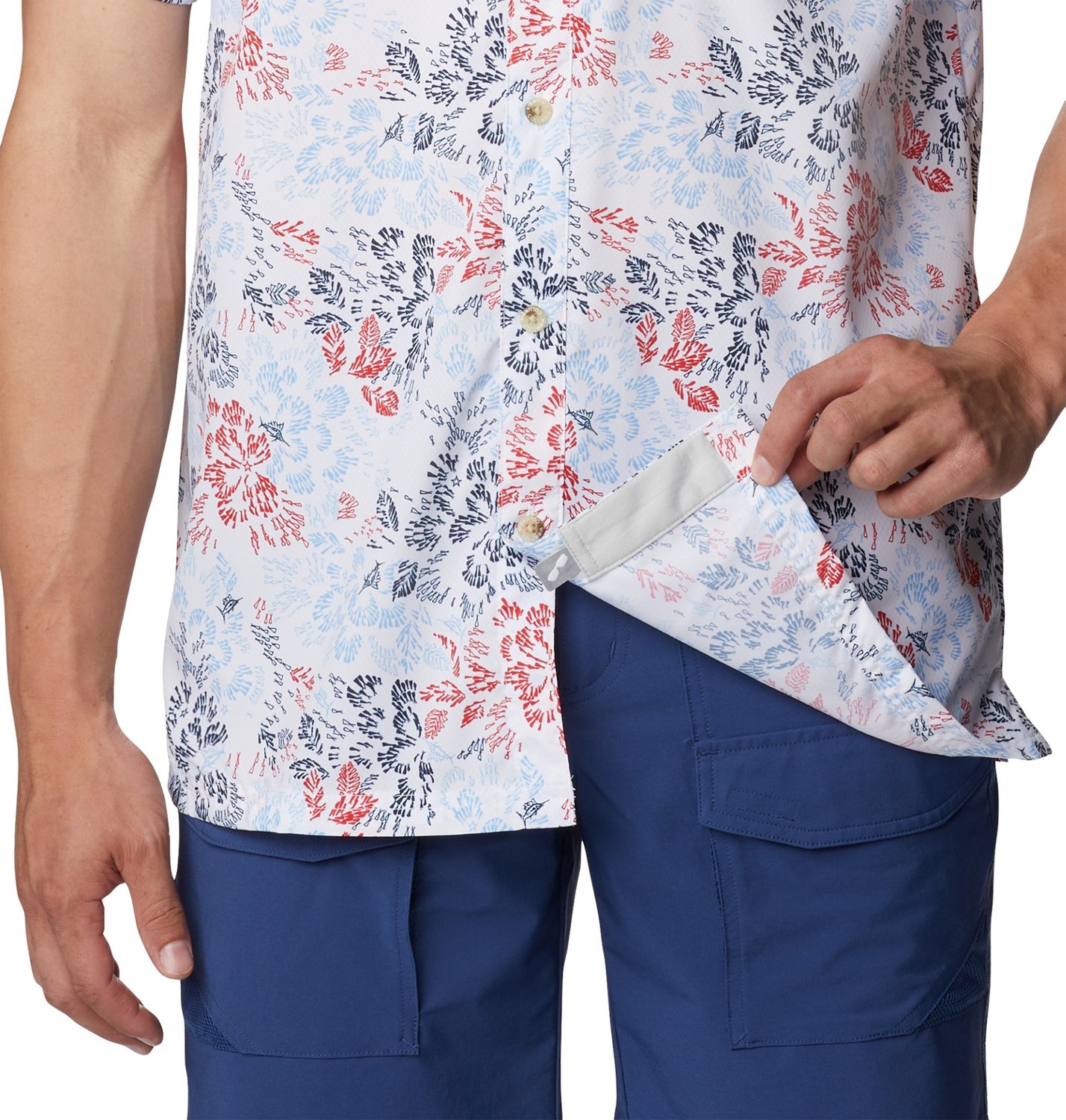 Columbia Sportswear Men's Super Slack Tide Camp Shirt                                                                            - view number 6