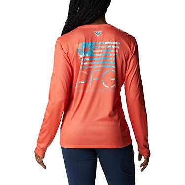 Columbia Sportswear Women's Tidal Tee PFG Fish Star Long Sleeves T-shirt                                                        