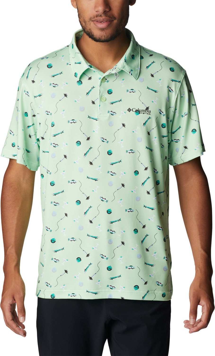 Columbia Sportswear Men's Atlanta Braves PFG Slack Tide Long