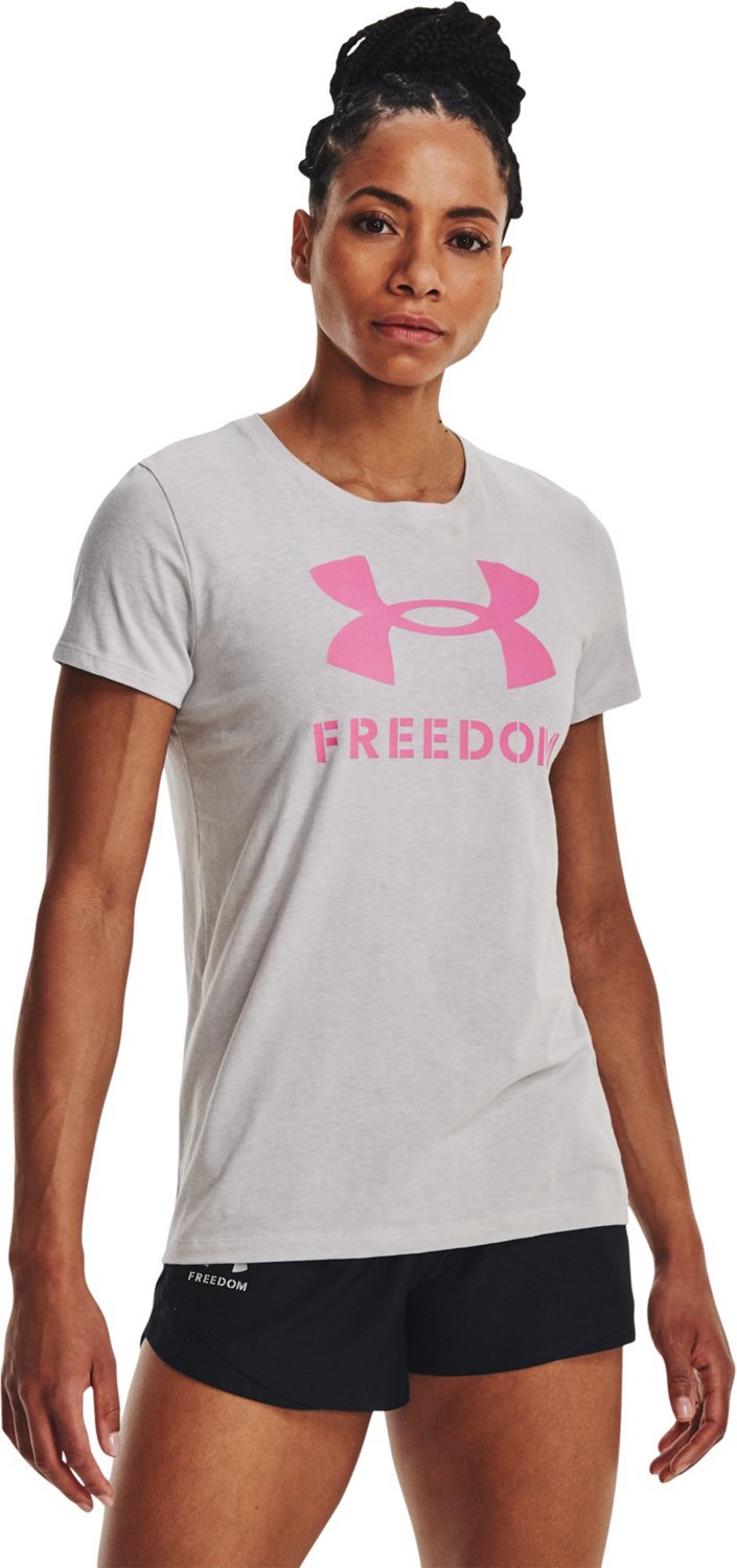 Under Armour Women's Freedom Logo Graphic Short Sleeve T-shirt