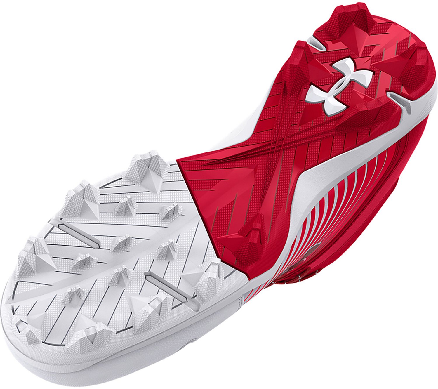 Under Armour Adults' Leadoff Mid Rubber Molded Baseball Cleats - view number 5