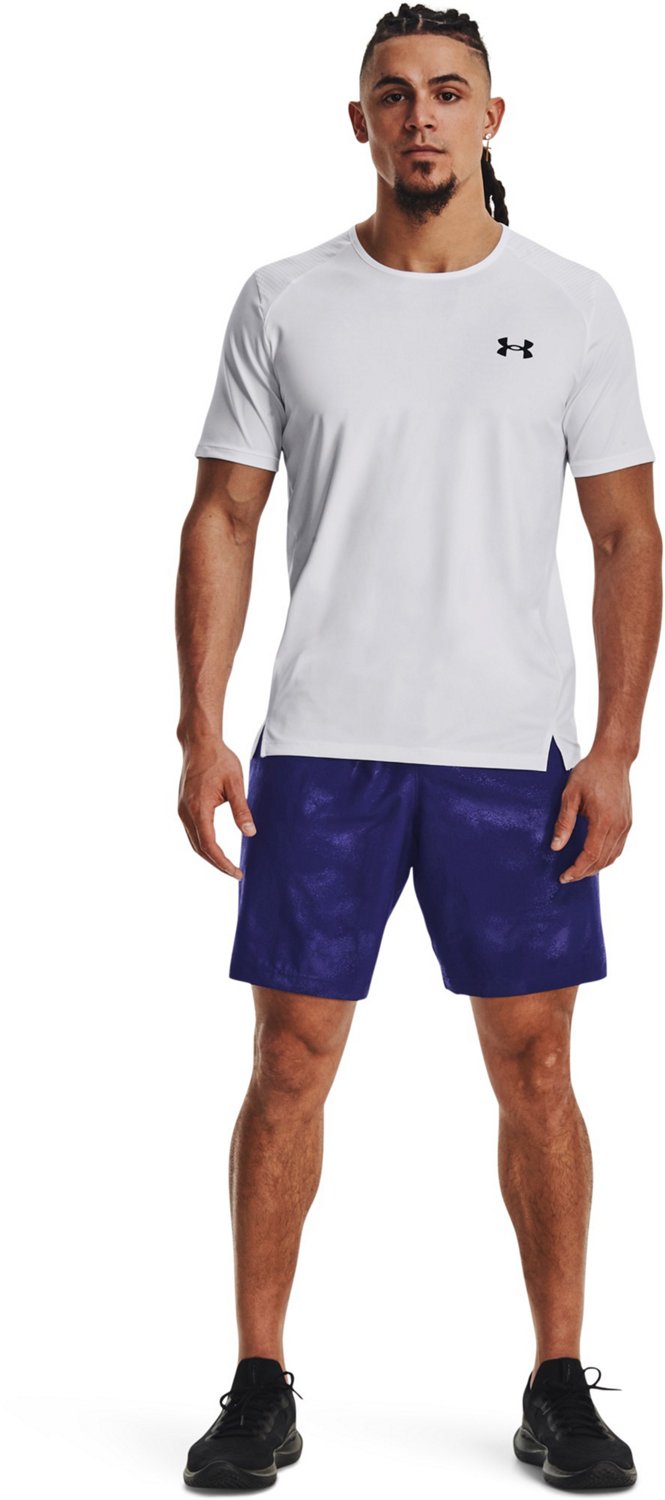 Under Armour Men’s Woven Emboss Shorts 8 in - view number 3