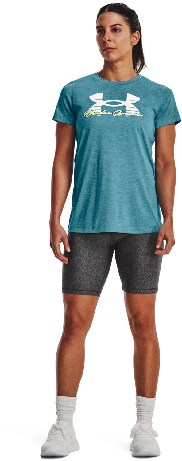 Under Armour Women's Tech Twist Script Graphic T-shirt - view number 3