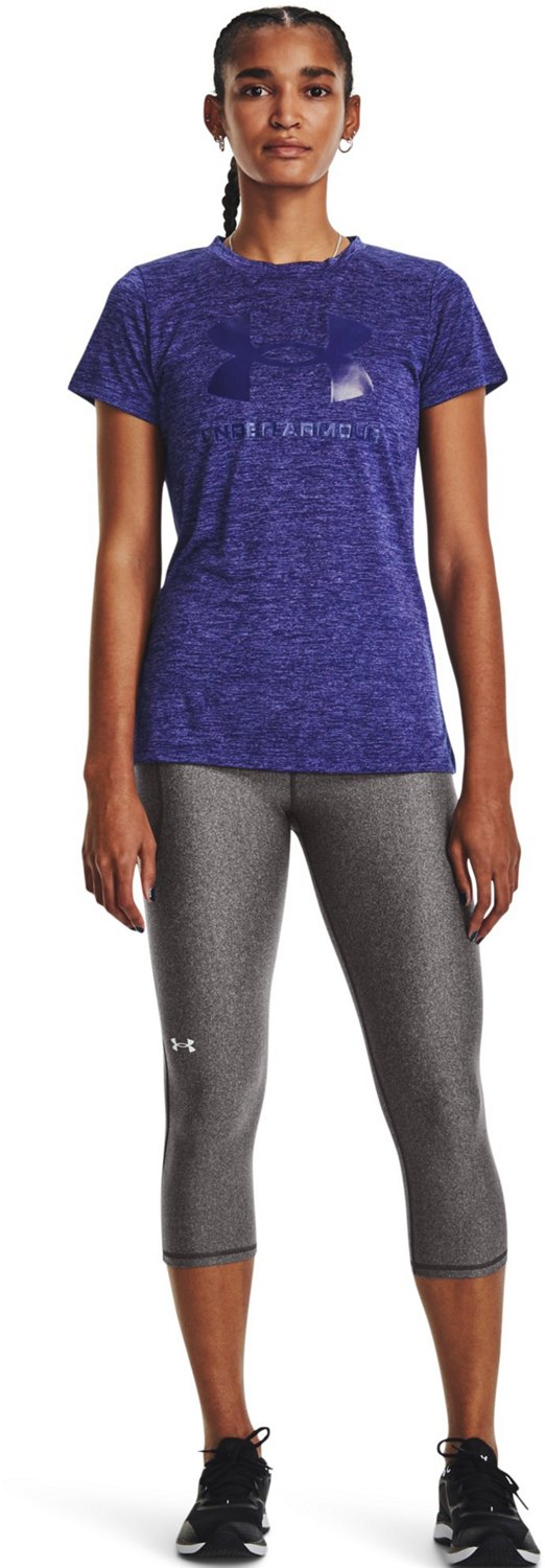 Under Armour Women's Tech Twist Script BL Gel Graphic T-shirt