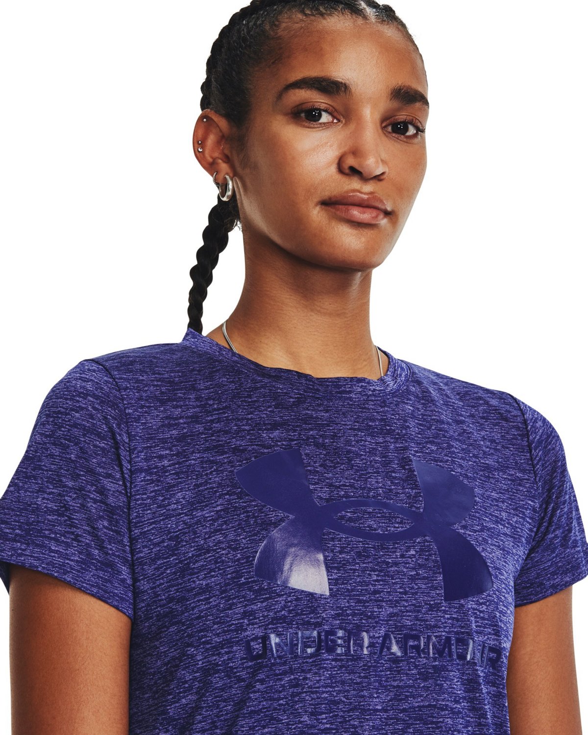 Under Armour Women's Tech Twist Script BL Gel Graphic T-shirt