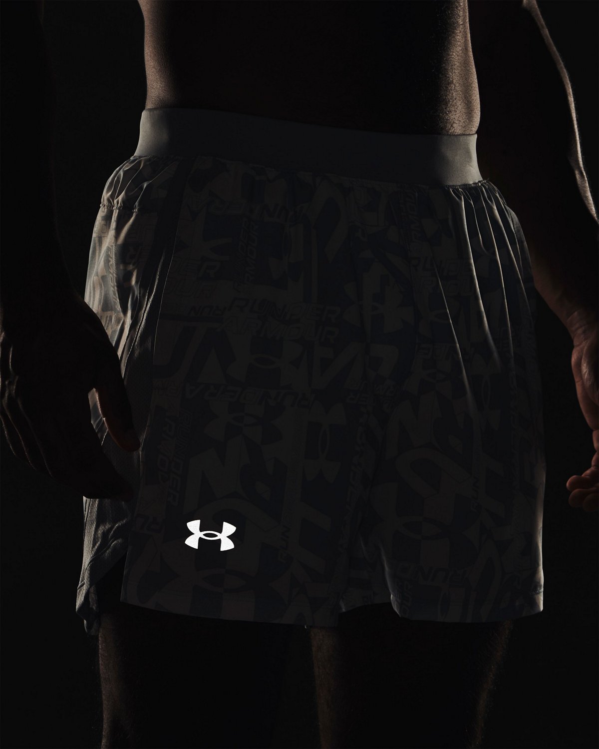 Under Armour Men’s Launch Printed Running Shorts 5 in - view number 4