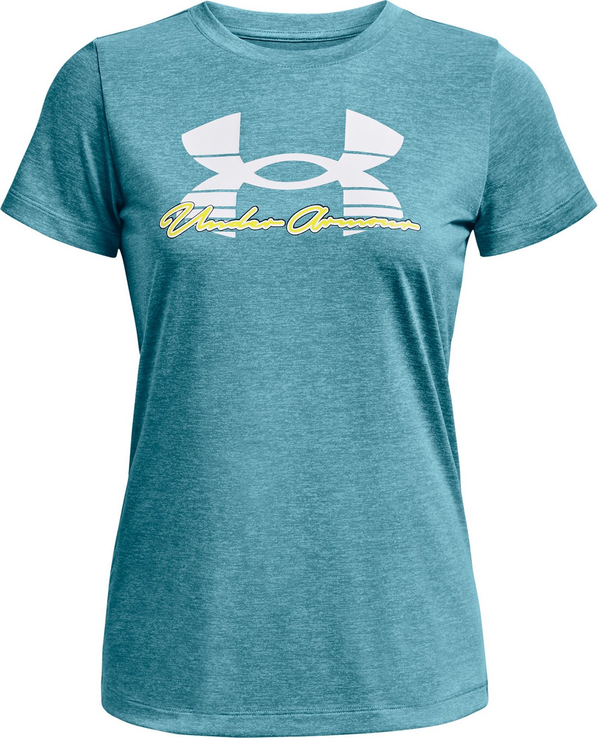 Under Armour Women's Tech Twist Script Graphic T-shirt - view number 5