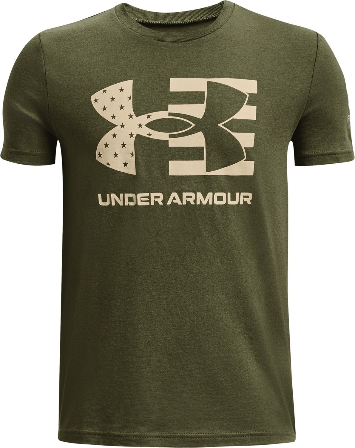 Under Armour Boys' Freedom Flag Short Sleeve T-Shirt                                                                             - view number 1
