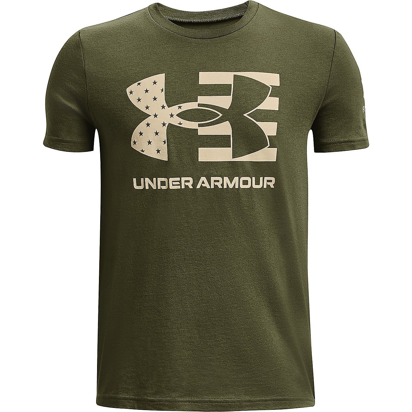 Under Armour Boys' Freedom Flag Short Sleeve T-Shirt                                                                             - view number 1