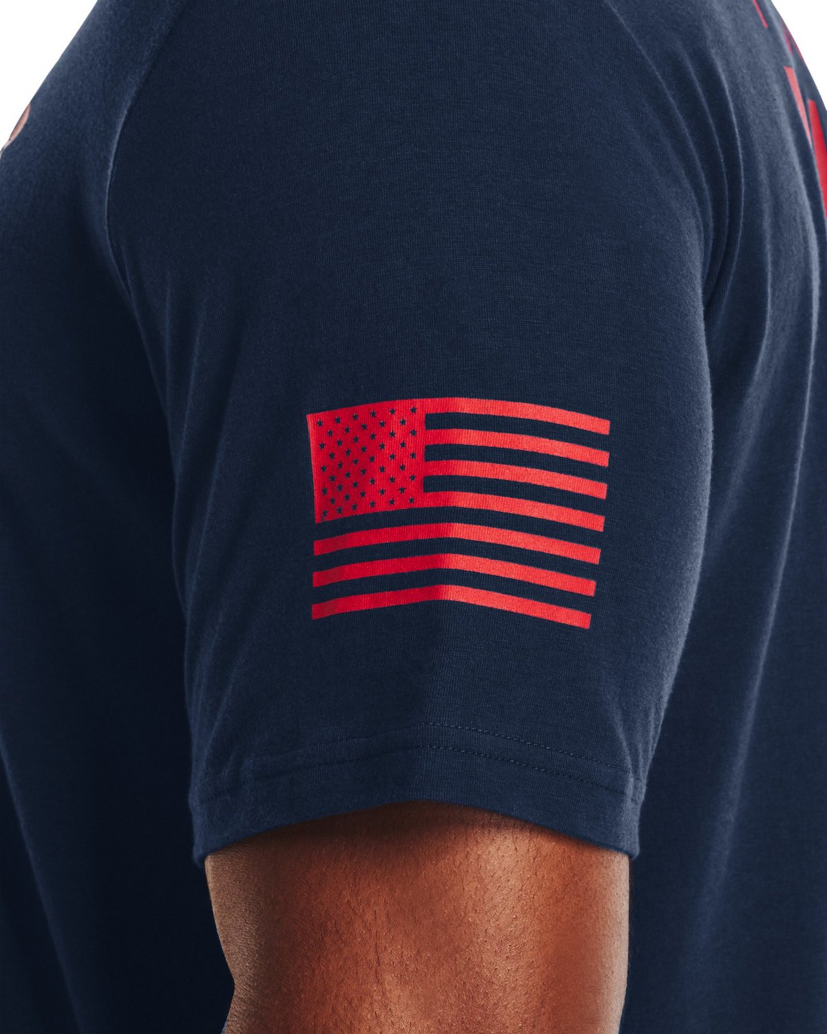 Under Armour Men's Freedom Flag Gradient T-shirt - view number 4