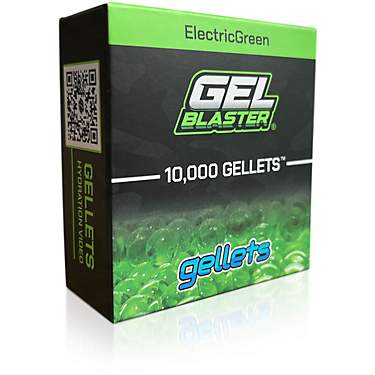 Gel Blaster Electric Green Gellets 10,000-Pack                                                                                  