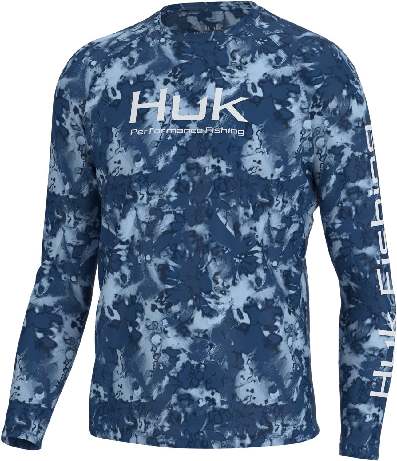 Huk Men's Pursuit Fin Flats Long Sleeve Graphic T-shirt