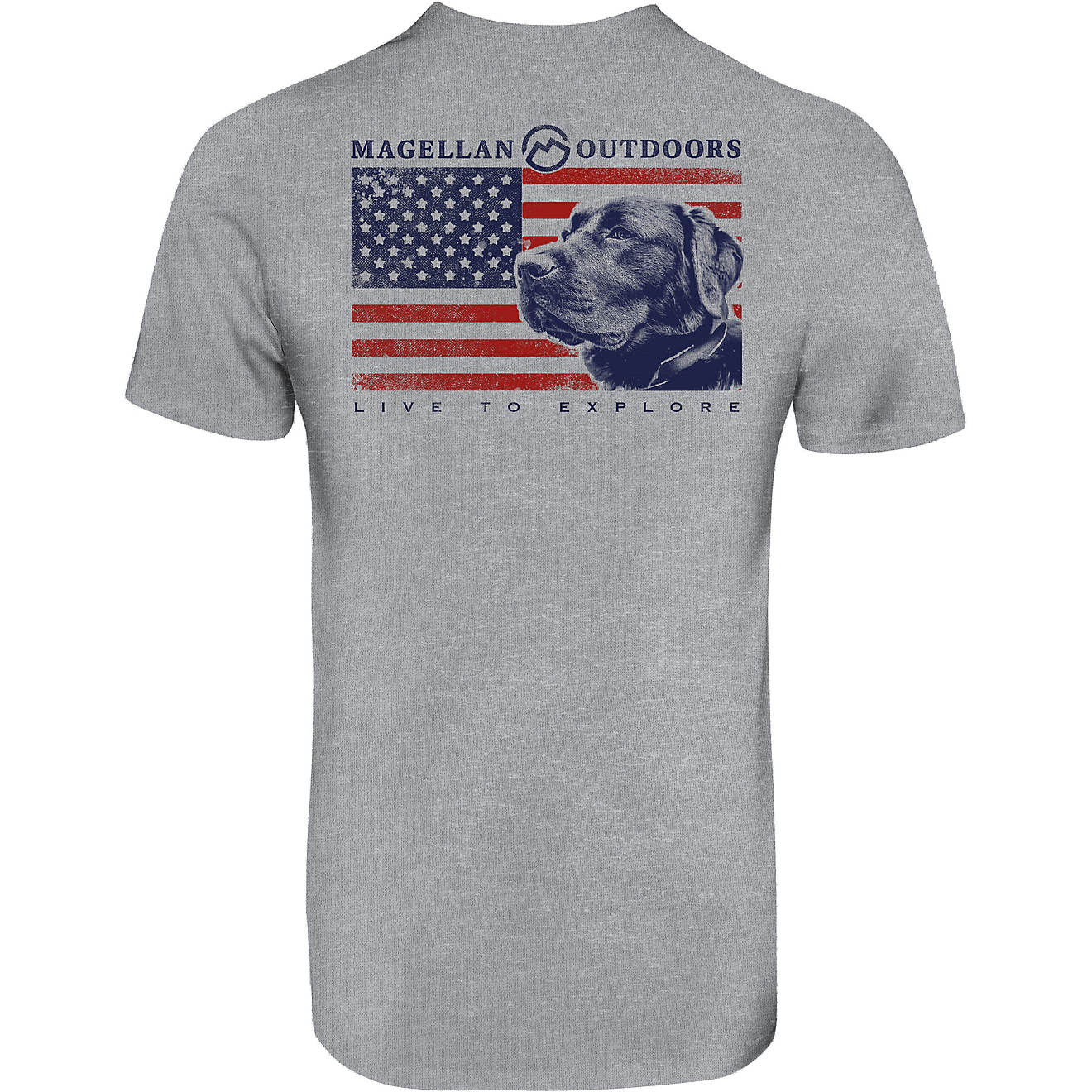 Magellan Outdoors Men's Flag Buddy T-shirt                                                                                       - view number 1
