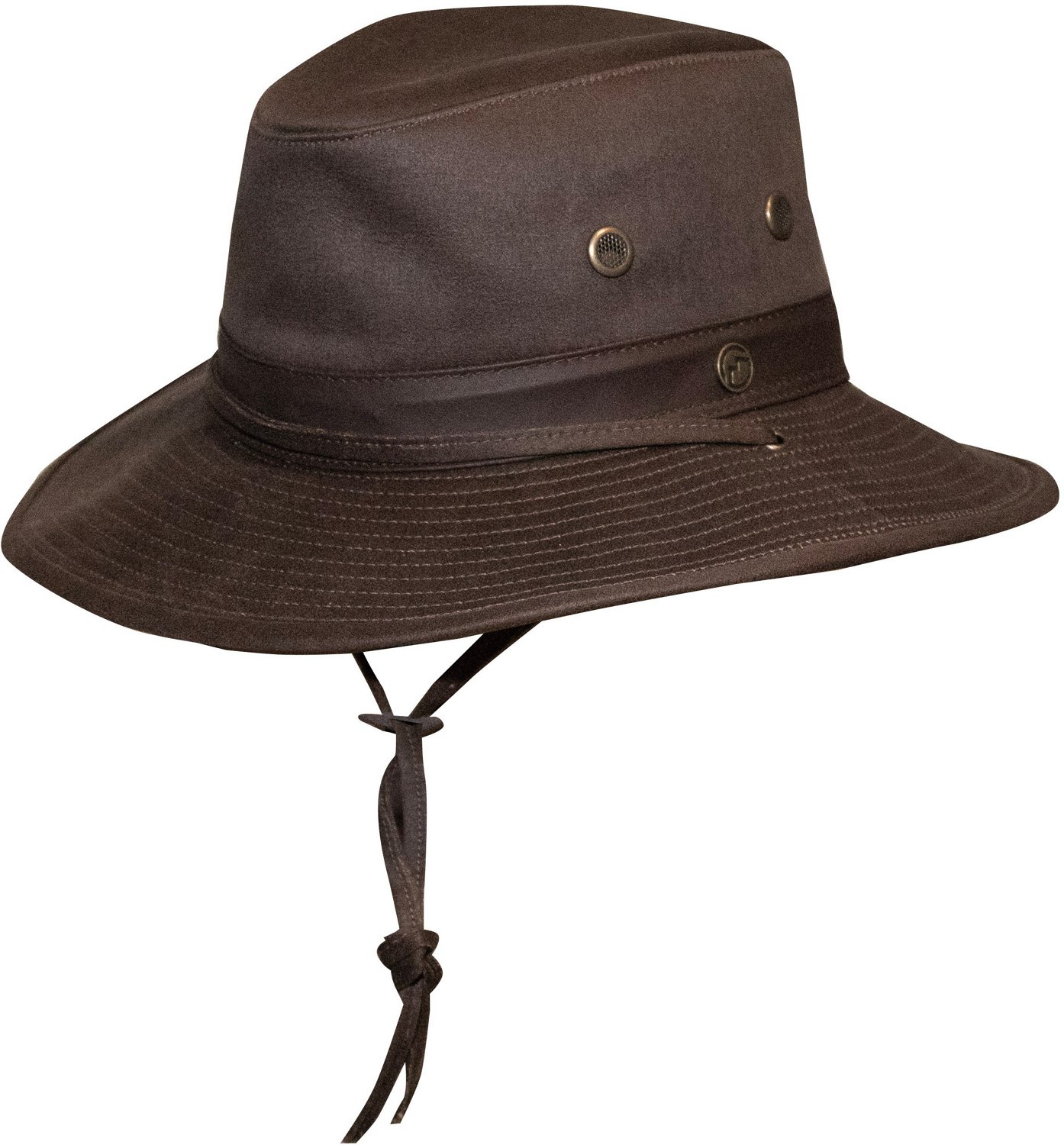 12 Bulk Brown Camping Boonie Hat for Men - Quick Dry Hat with Neck