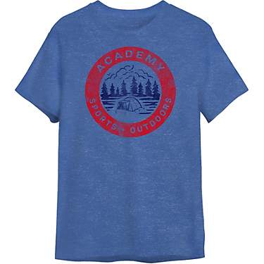 Academy Sports + Outdoors Boys' Throwback Camp Stamp T-shirt                                                                    
