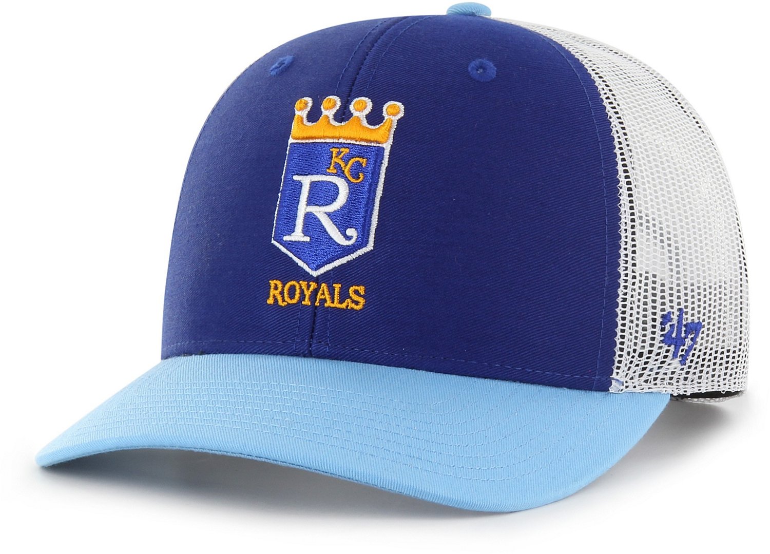 '47 Kansas City Royals Side Note Trucker Cap - view number 1