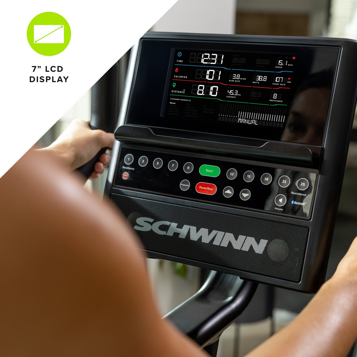 Schwinn 190 Upright Bike Academy