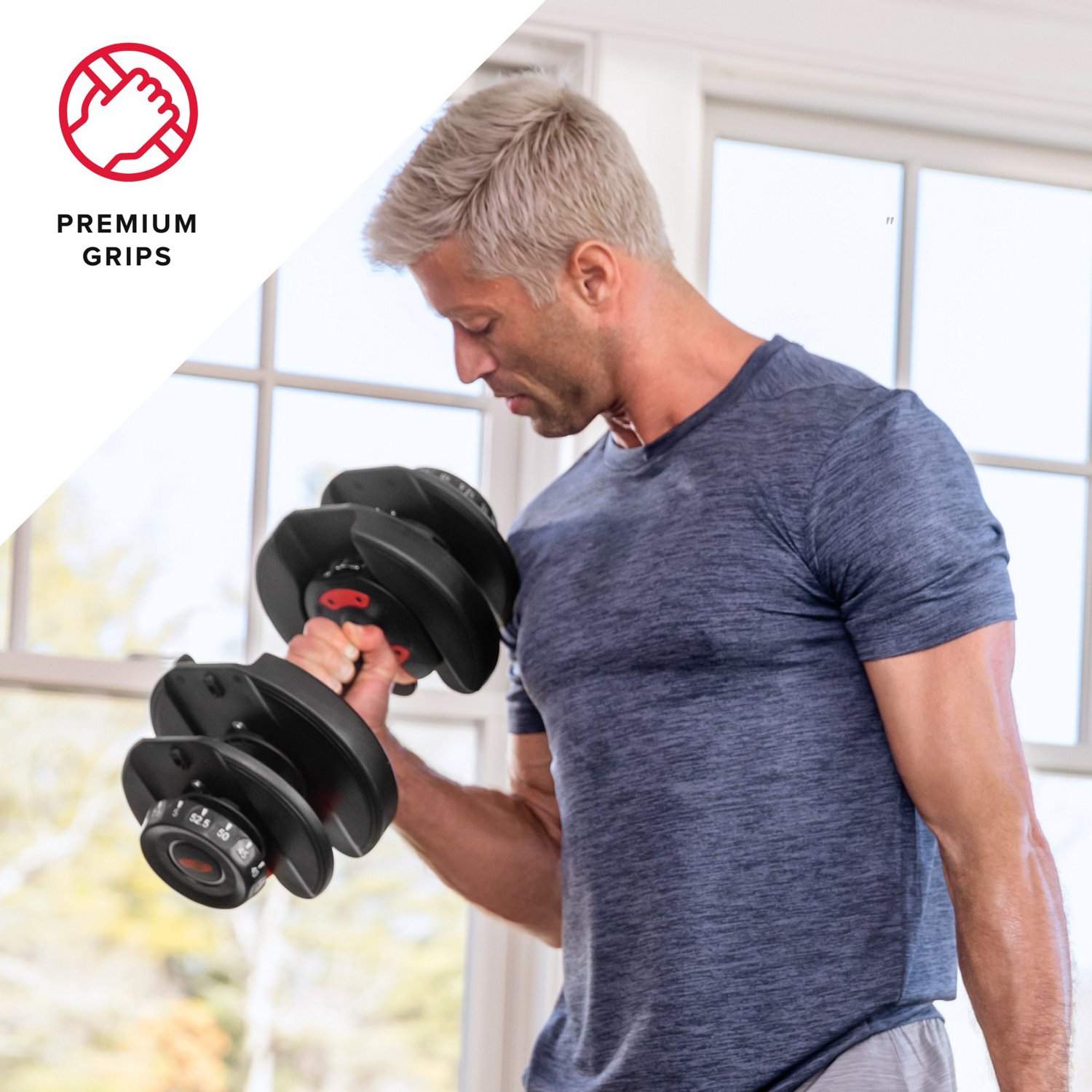 Bowflex adjustable dumbbells discount academy