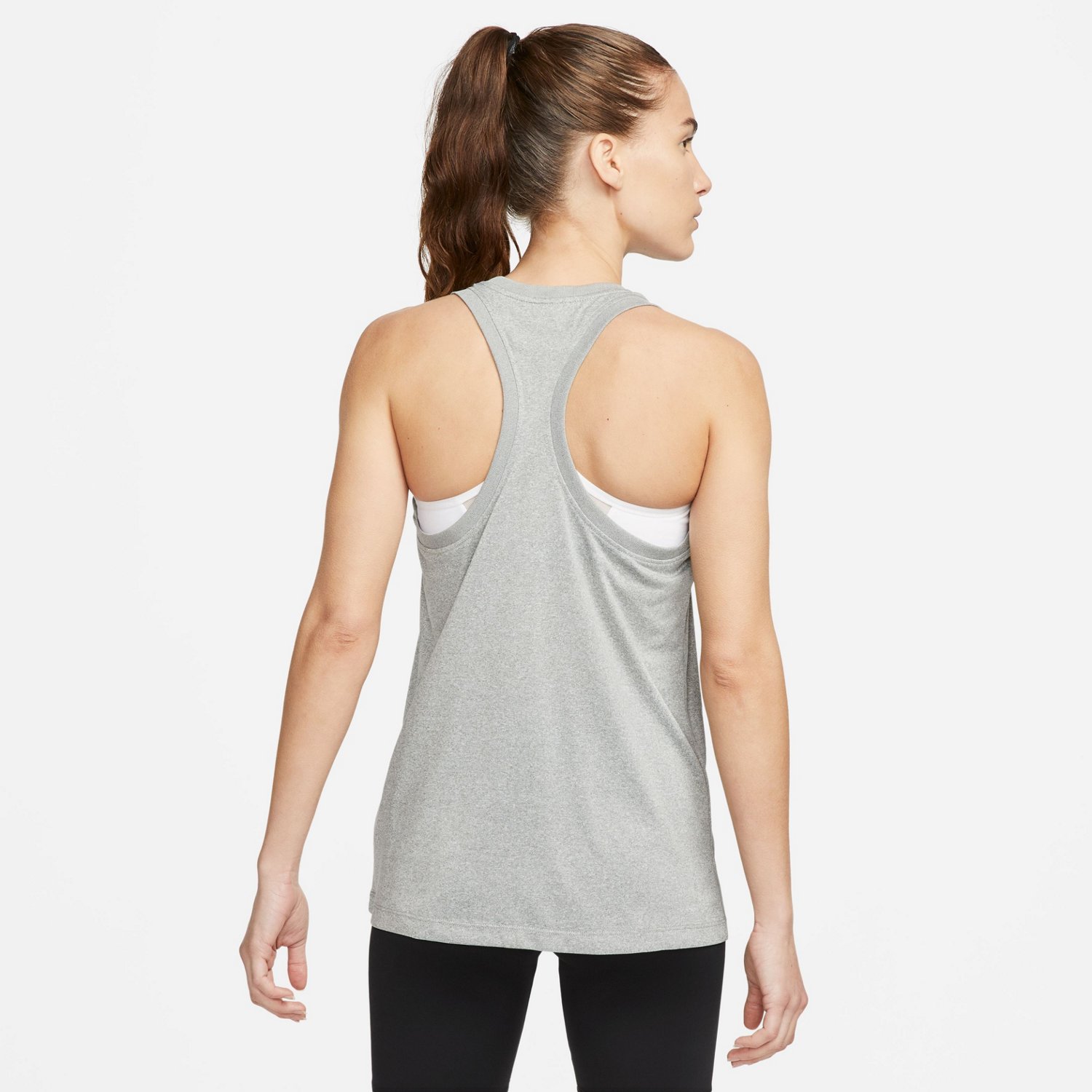 Nike Women's Dri-FIT Racerback Tank Top                                                                                          - view number 2
