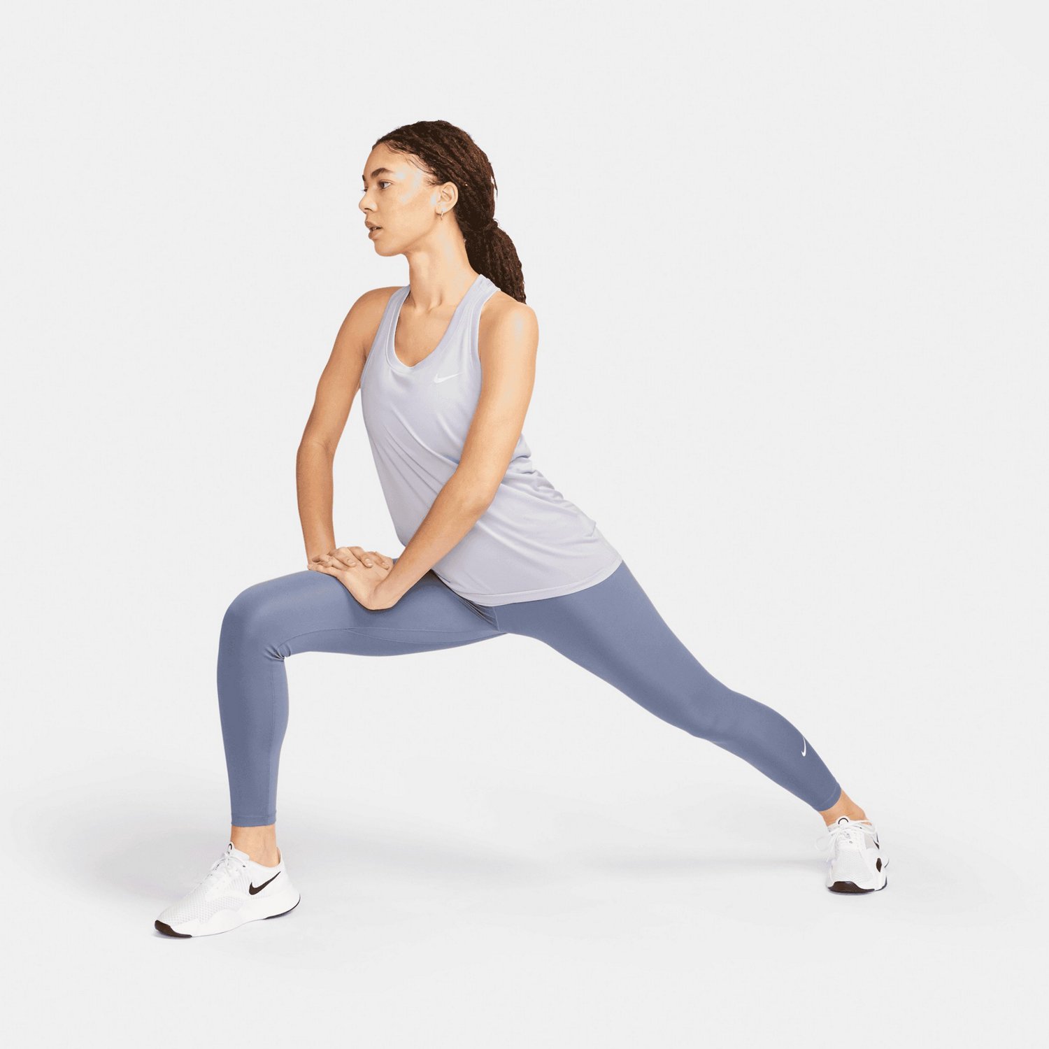 Nike Women's Dri-FIT Racerback Tank Top                                                                                          - view number 4