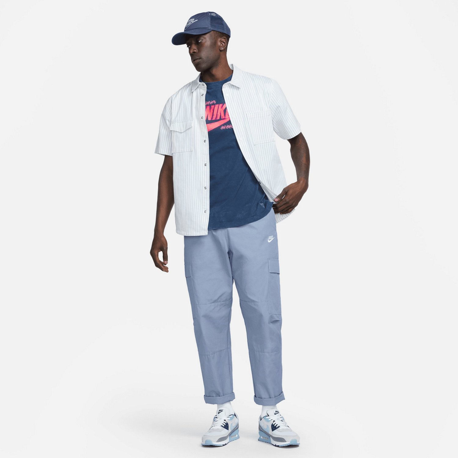 Nike Men's HBR Sportswear Beach Party T-shirt - view number 5