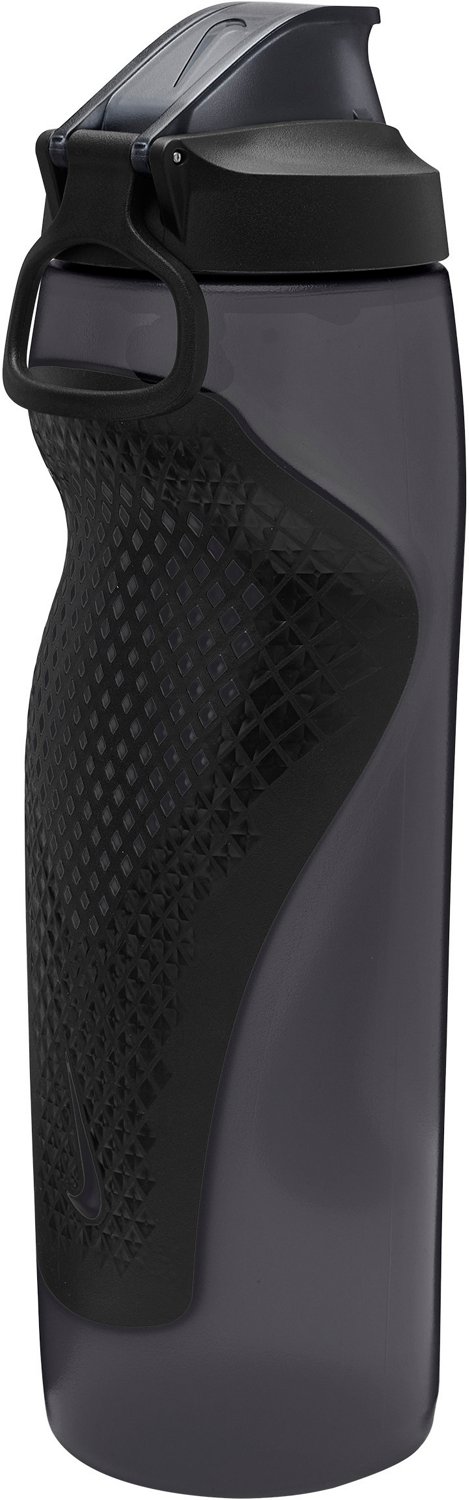 Nike Refuel 32 oz. Water Bottle with Locking Lid, Natural/Blk/Blkiridescent