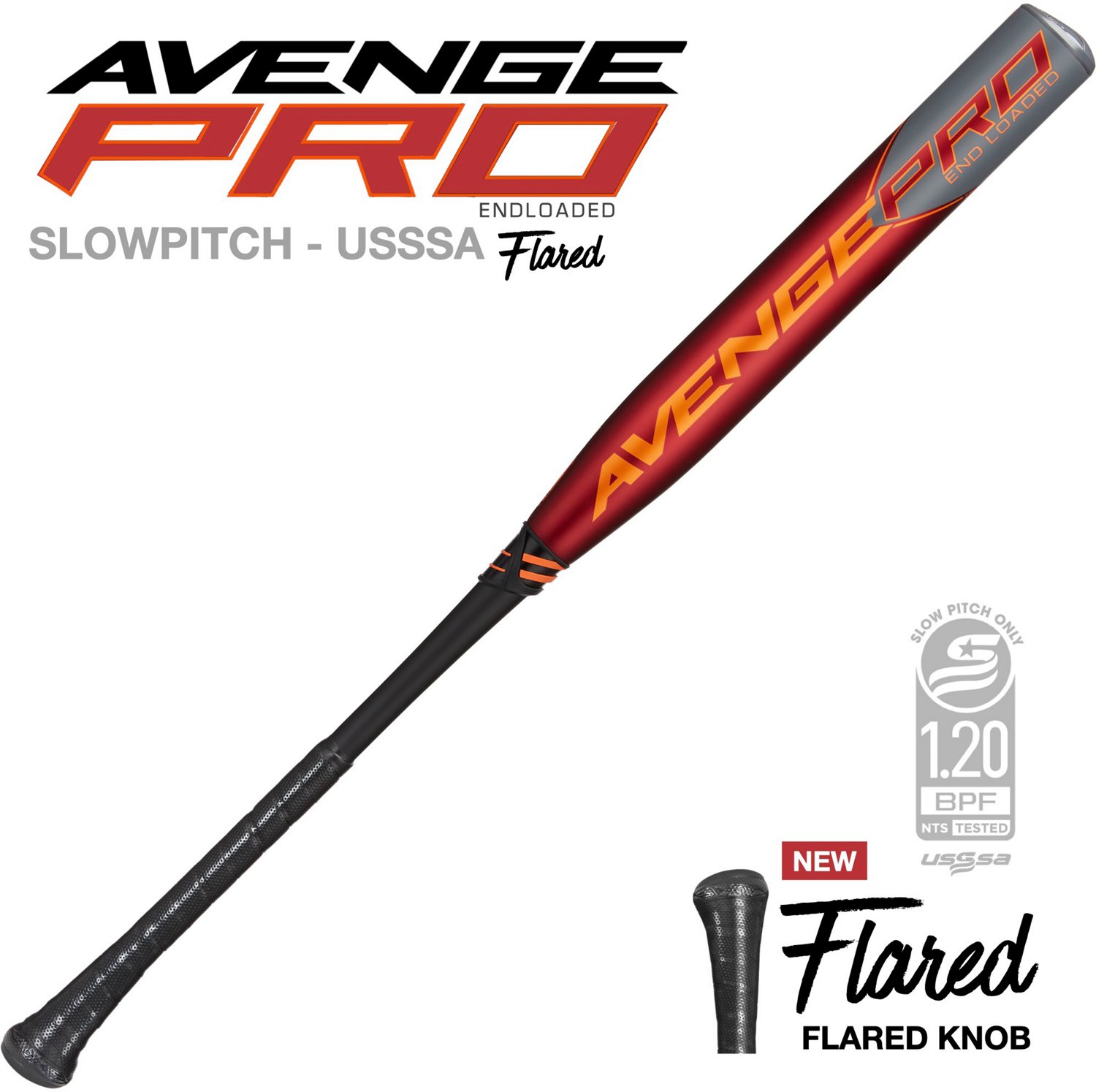 Axe Bat 2023 Avenge Pro Flared USSSA Slowpitch Softball Bat Endloaded