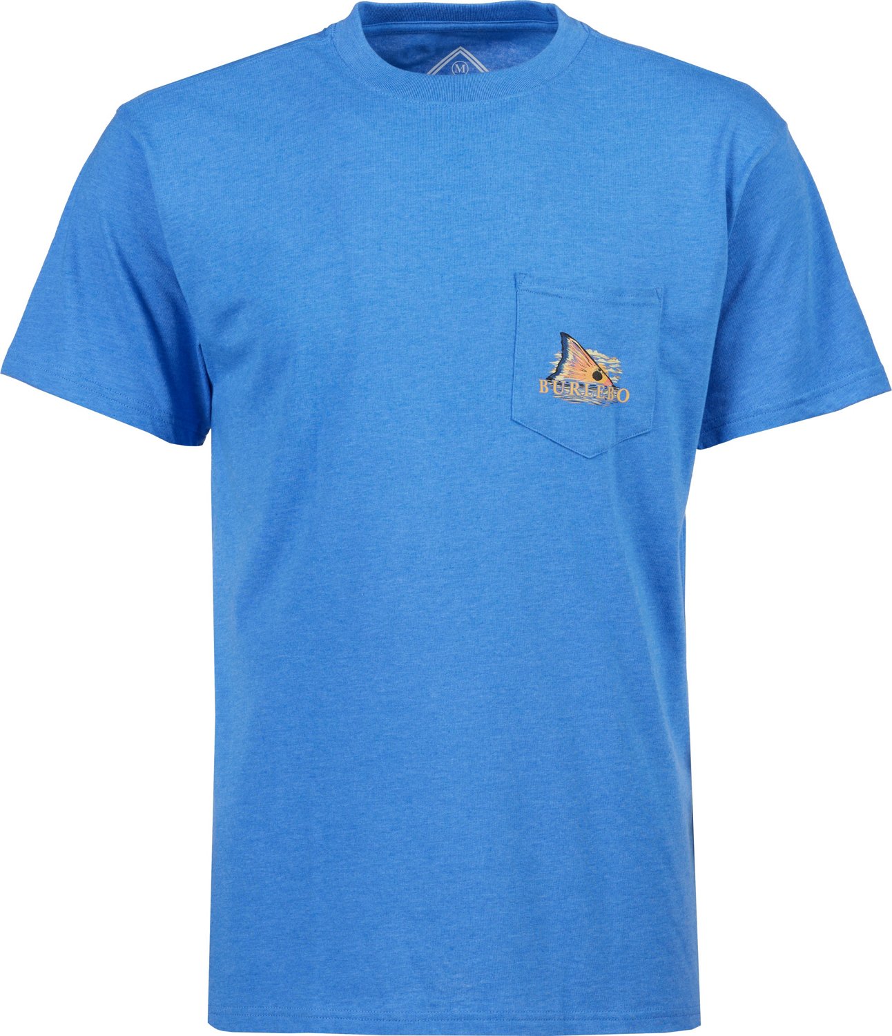 BURLEBO Men's See You on the Water Pocket T-shirt | Academy