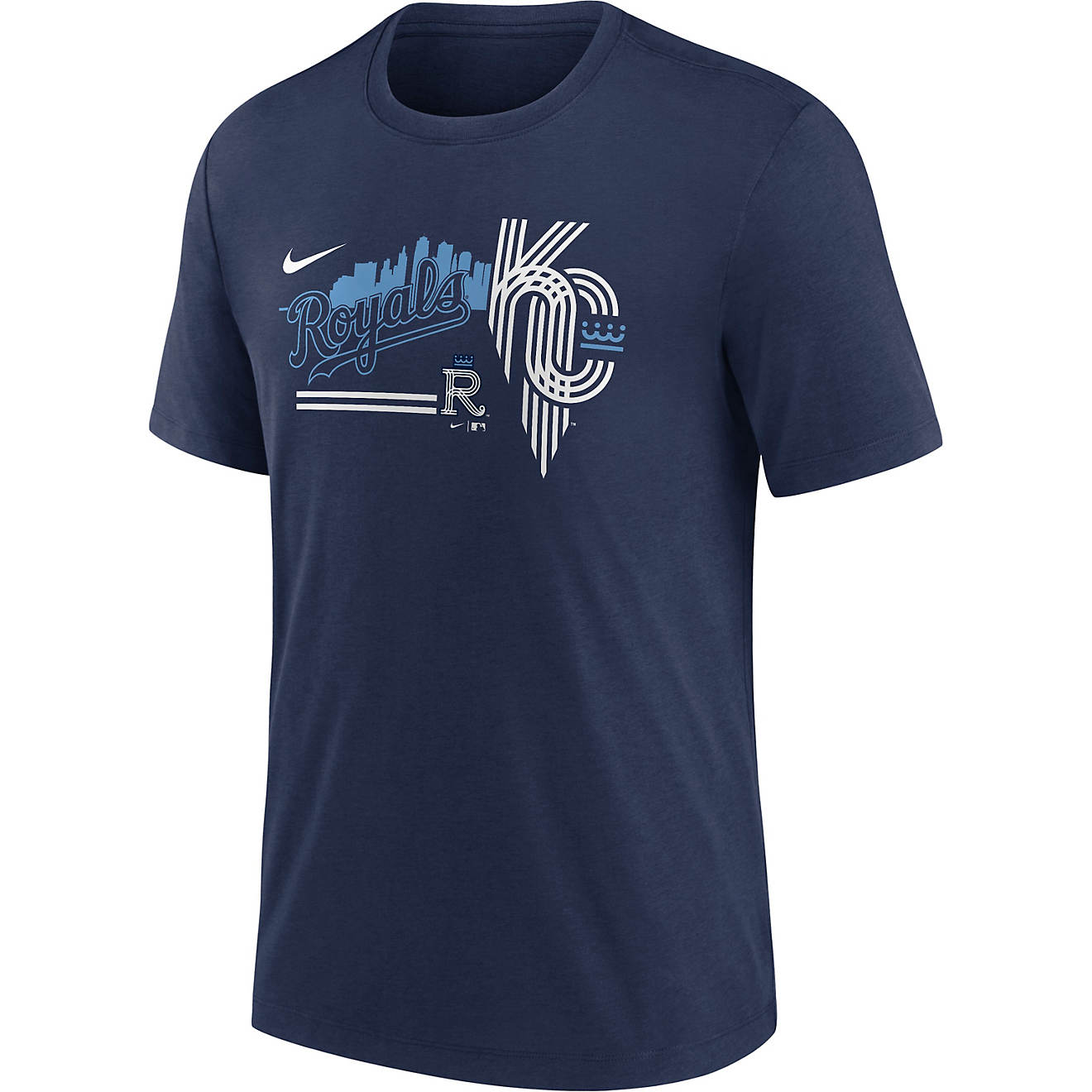 Nike Men's Kansas City Royals City Connect Triblend T-shirt | Academy