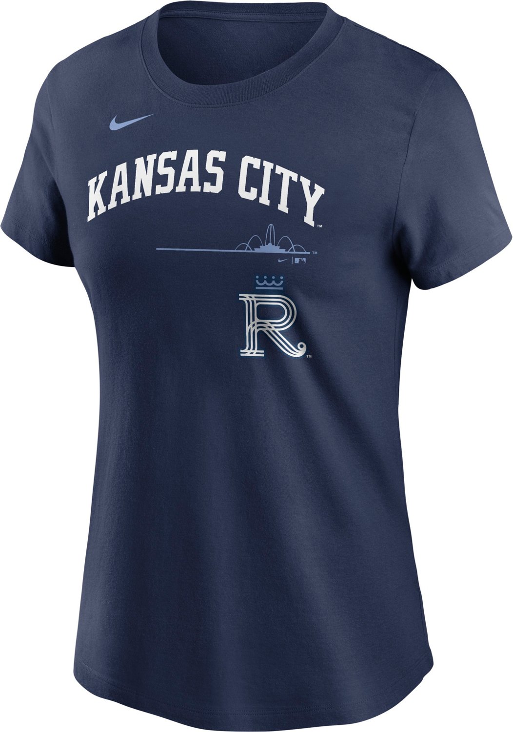 Nike Women's Kansas City Royals City Connect Wordmark 2.0 T-shirt