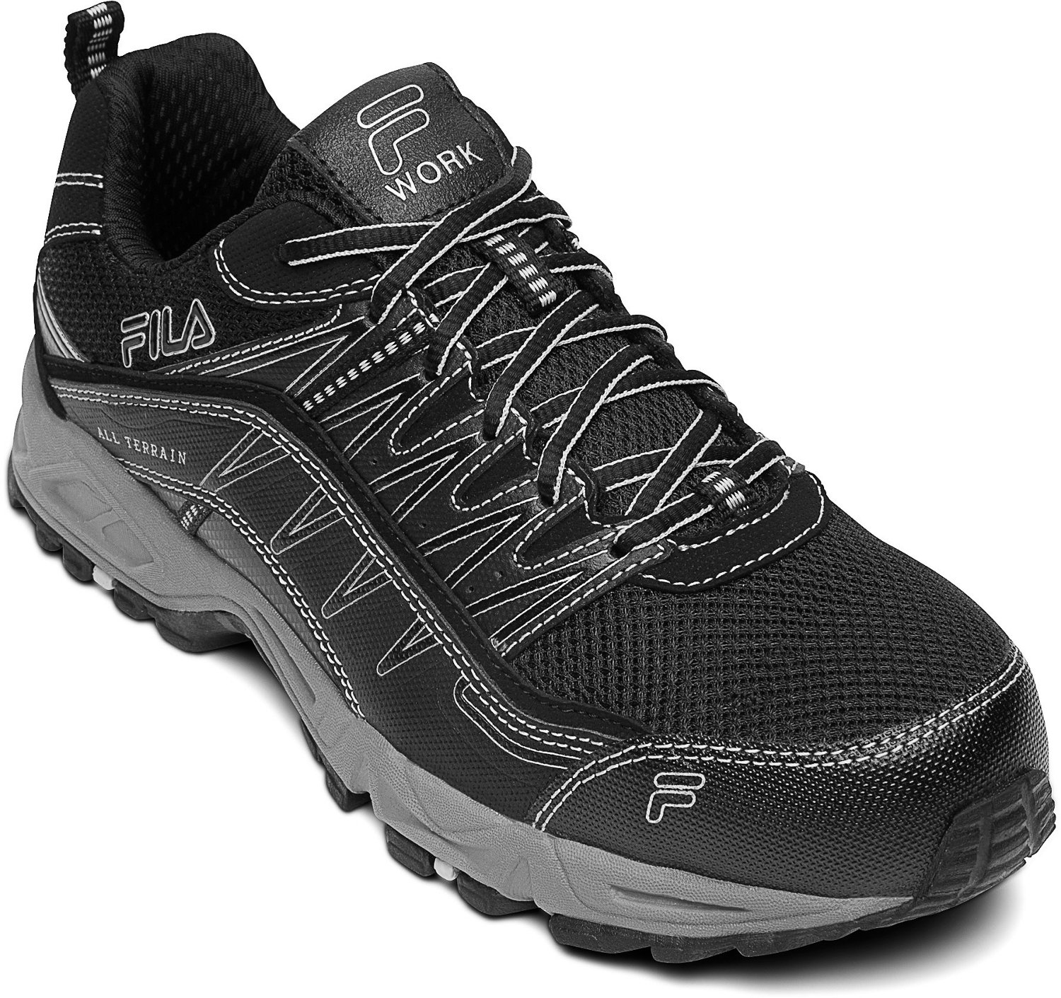 Fila Men's Memory Foam Peak Steel Toe Work Shoes | Academy