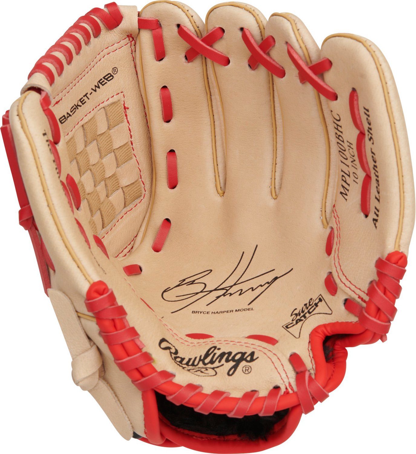 Rawlings 10 in Youth MPL Bryce Harper Baseball Glove - view number 2