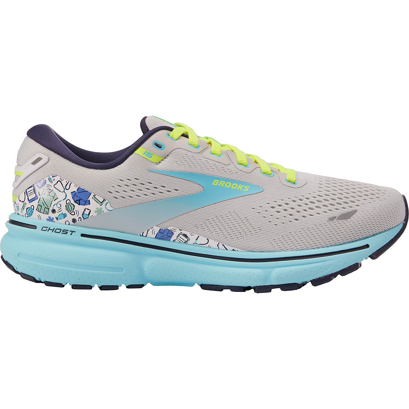 Brooks Women’s Ghost 15 Hero Pack Medical Running Shoes                                                                        - view number 1