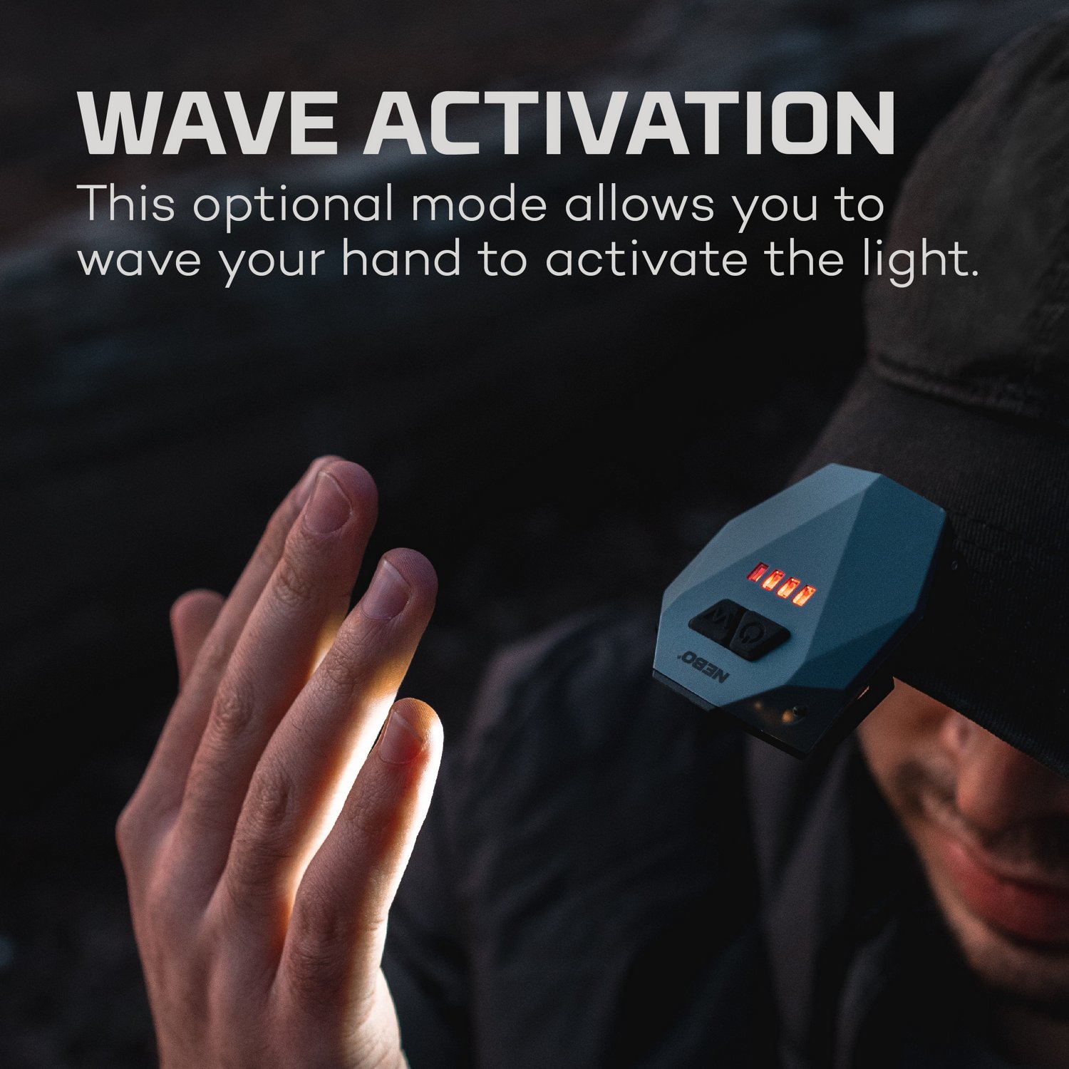 NEBO Einstein 100 Lumen Cap Rechargeable Headlamp                                                                                - view number 6