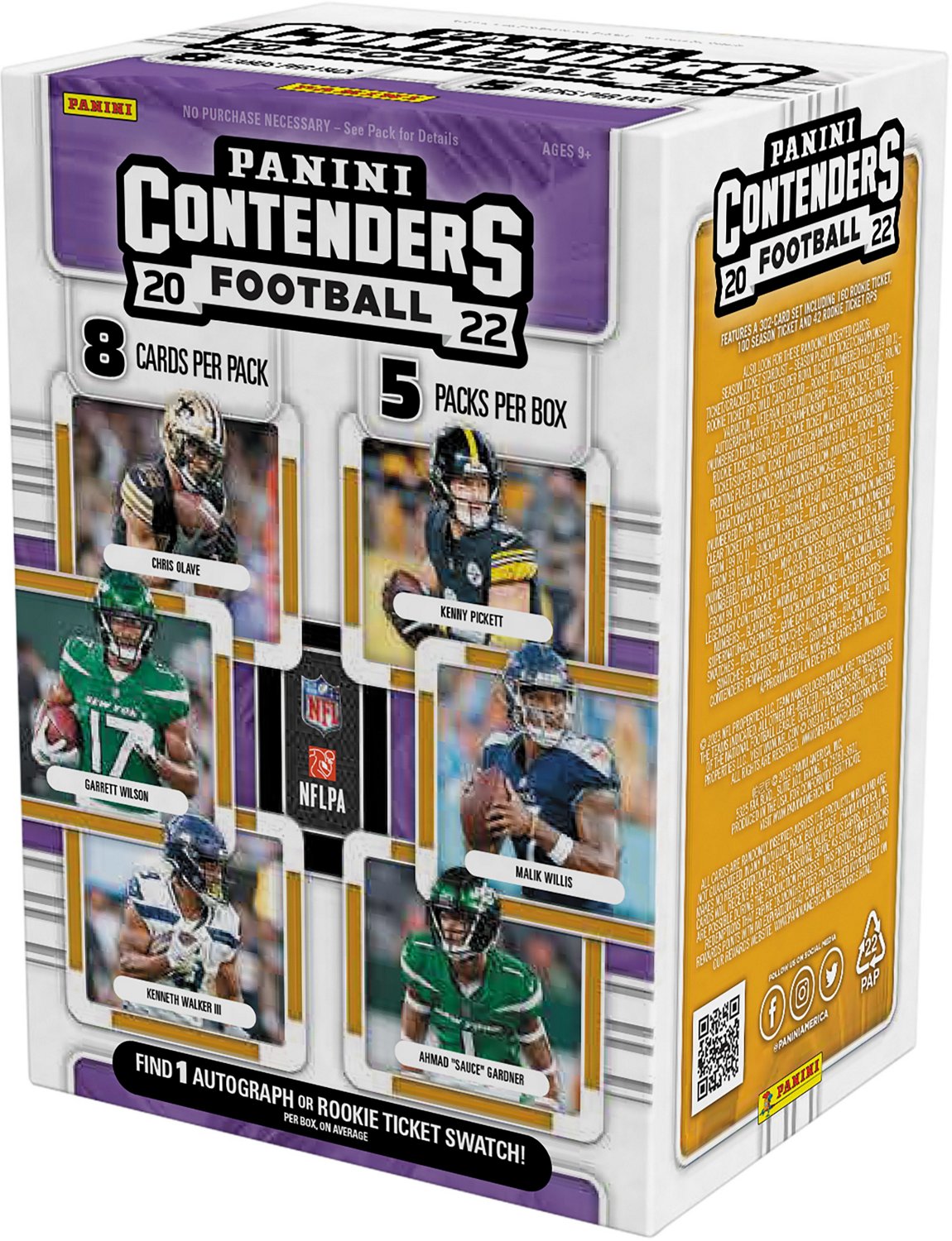 Panini Contenders Football '22-'23 Blaster Box 5-Pack | Academy