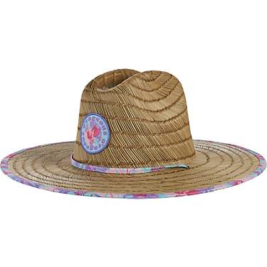 O'Rageous Girls' Underbrim Rainbow Print Lifeguard Hat                                                                          