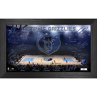 The Highland Mint Memphis Grizzlies 2022 to 2023 Signature Court Frame                                                          