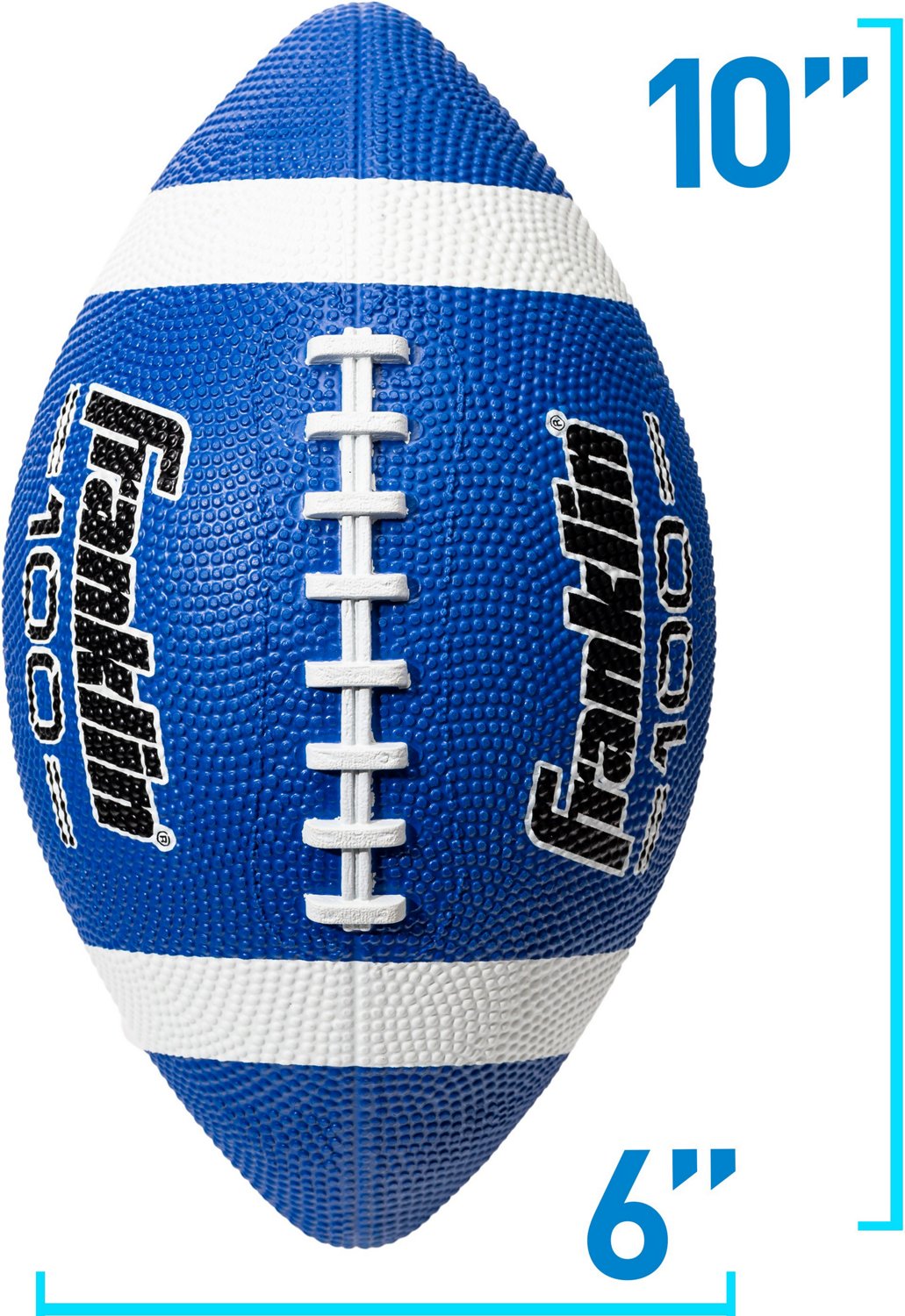 Franklin Grip-Rite 100 Junior Footballs 6-Pack