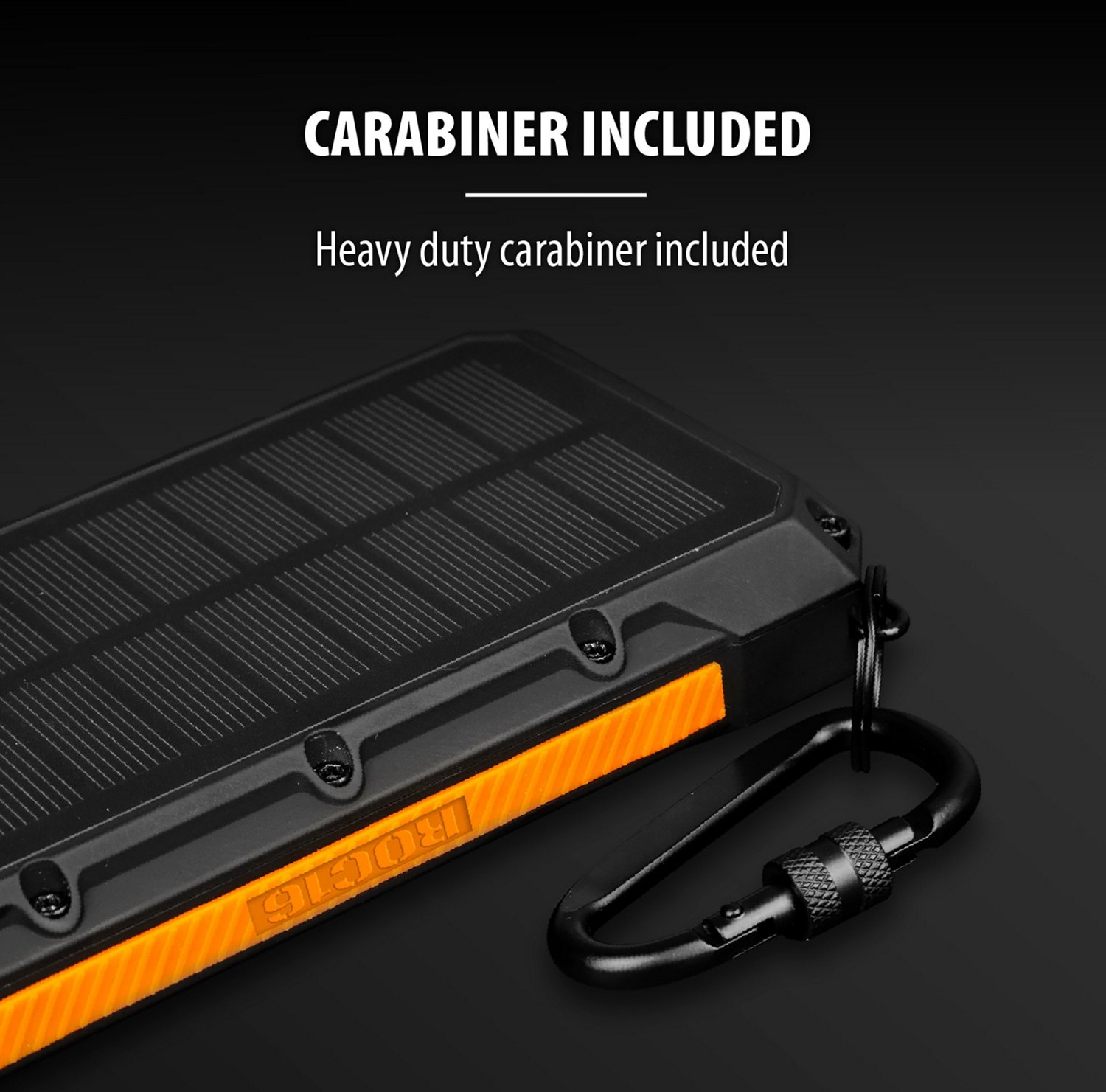 Tough Tested 16,000mAh Solar Power Bank with Flashlight                                                                          - view number 7