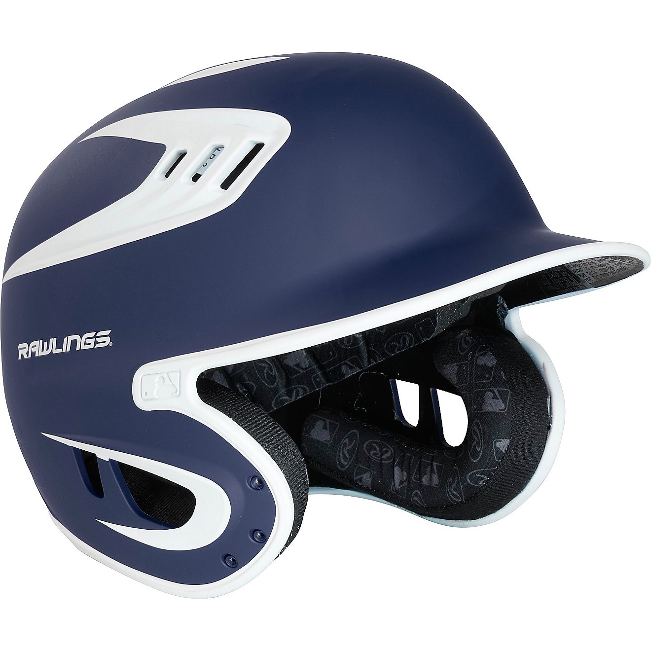 Rawlings Senior R16 2-Tone Matte Helmet                                                                                          - view number 1