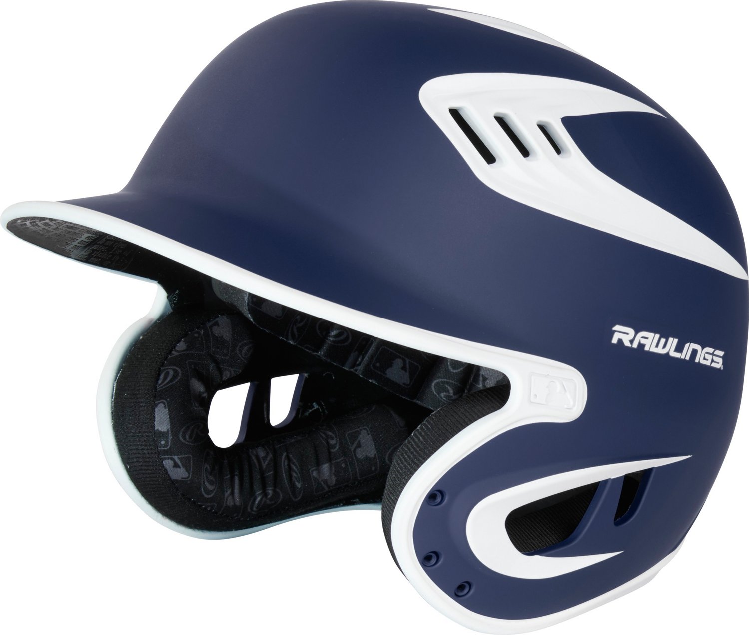 Rawlings Senior R16 2-Tone Matte Helmet                                                                                          - view number 2