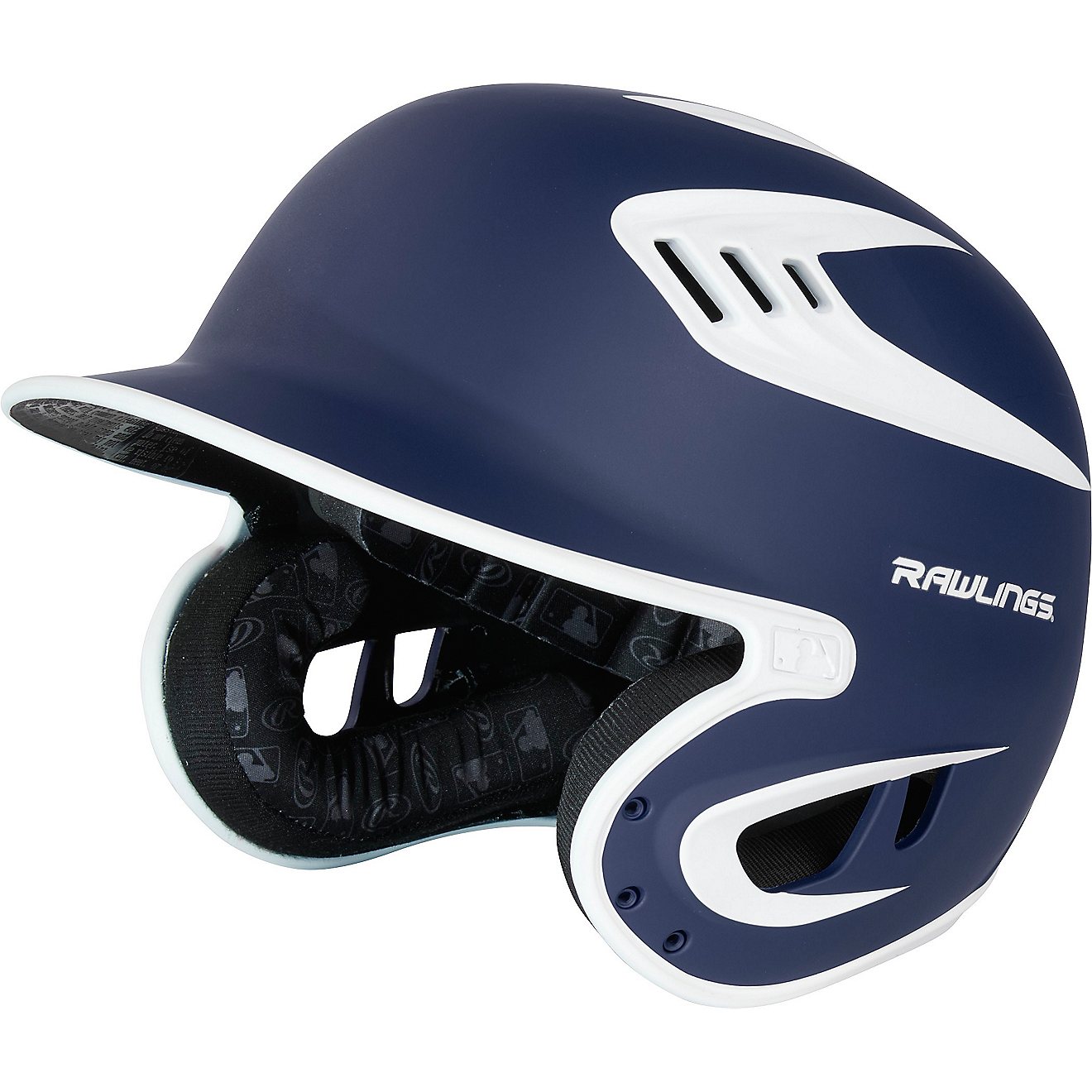Rawlings Senior R16 2-Tone Matte Helmet                                                                                          - view number 2