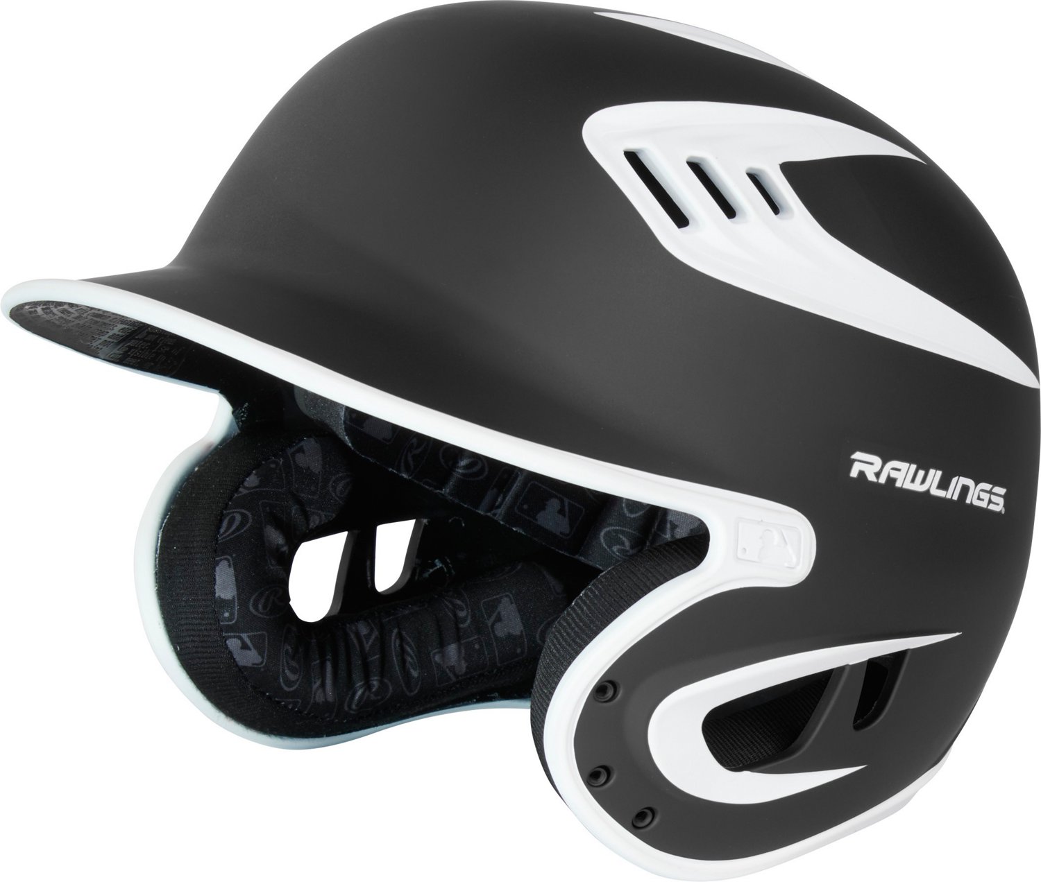 Rawlings Junior R16 2-Tone Matte Helmet                                                                                          - view number 2