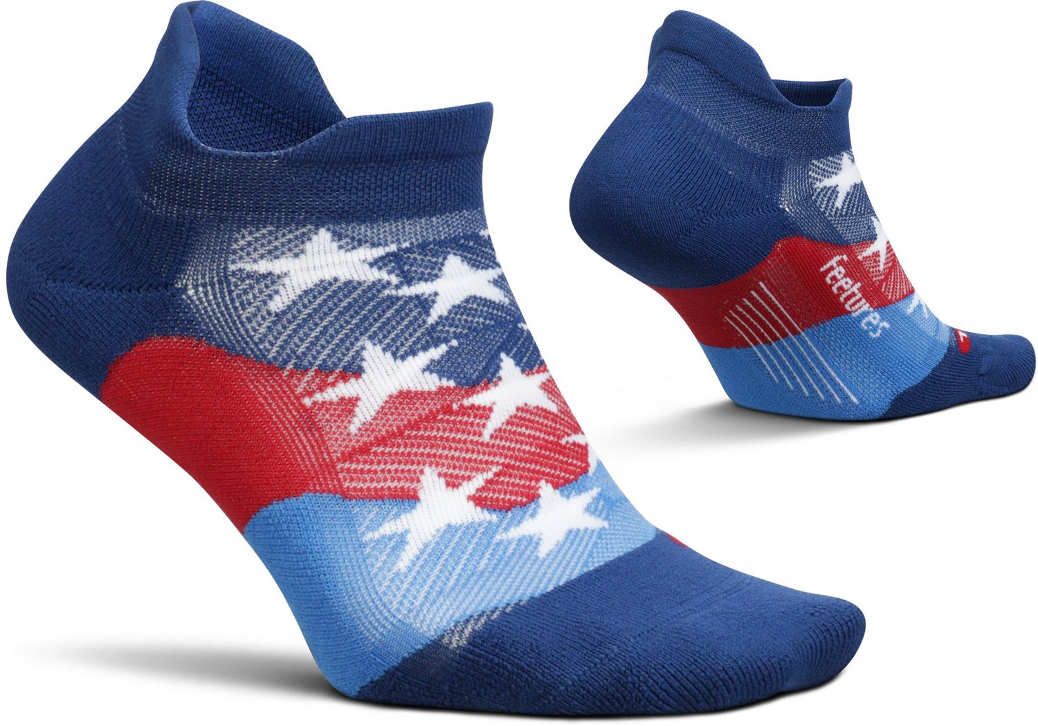 Feetures Elite Light Cushion No Show Tab 2023 USA Socks Academy