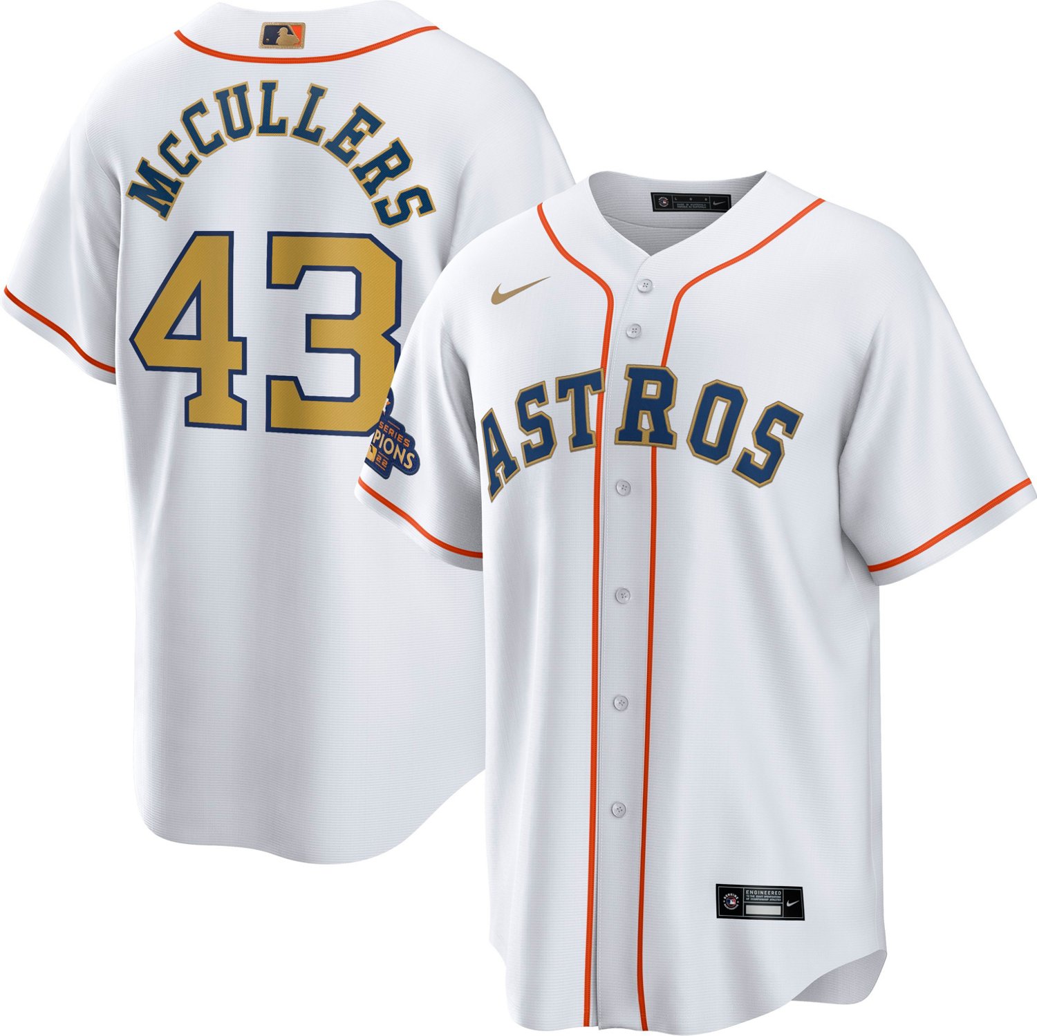 Nike Men's Houston Astros Lance McCullers Jr City Connect Replica Jersey