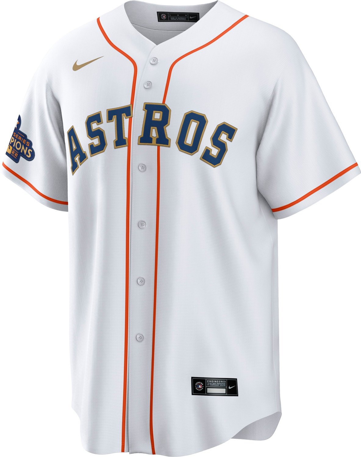 gold astros jersey