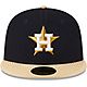 New Era Adults' Houston Astros 59FIFTY WS Champs Gold Collection Cap                                                             - view number 2