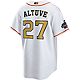 Nike Men's Houston Astros Altuve Gold Replica Jersey                                                                             - view number 1 selected