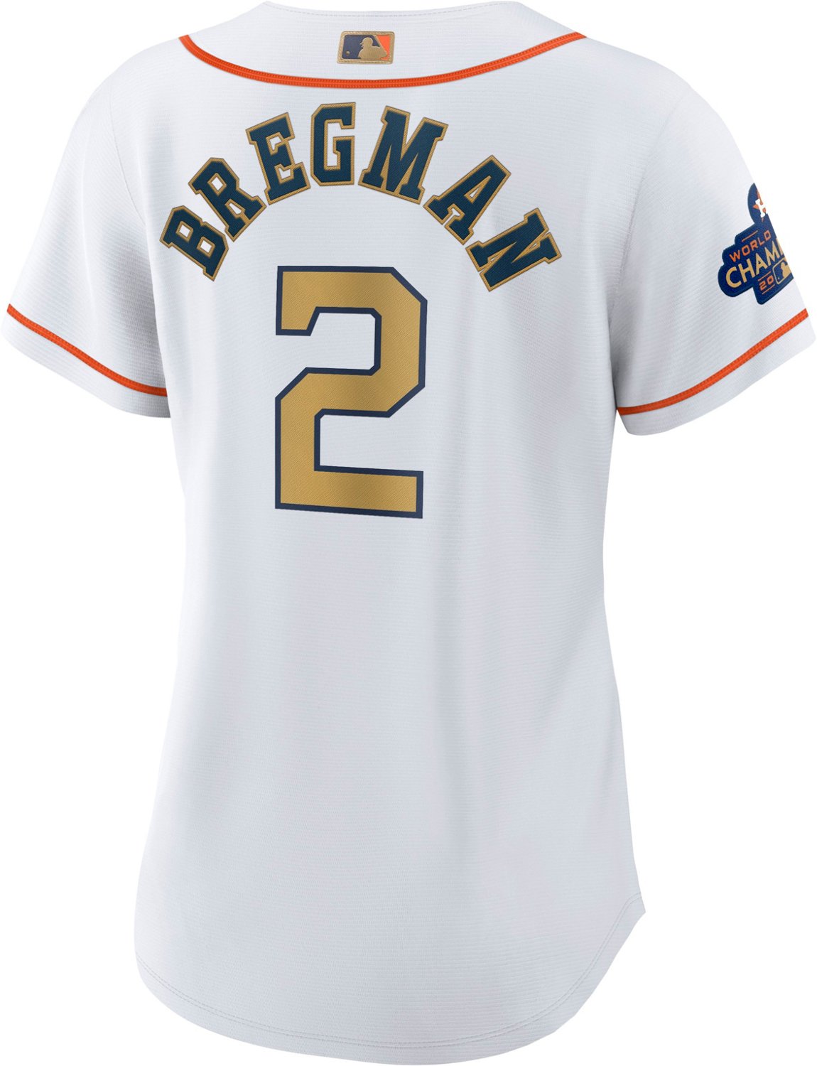 Nike MLB Houston Astros (Alex Bregman) Men's Replica Baseball Jersey