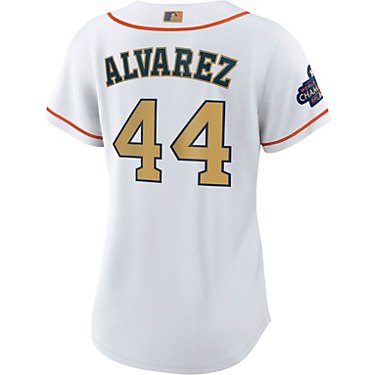 Nike Men's Houston Astros Gold Star Official Cooperstown Jersey